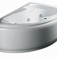 Eck - Whirlpool mit Paneel Mod. Grazia - MEGART