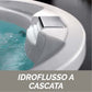Hydro Runde Badewanne mit Badewannenrandarmaturen Modell Sally - MEGART