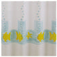 Duschvorhang 1 Seite Cm. 120 X 200 Mod. Splash - MEGART