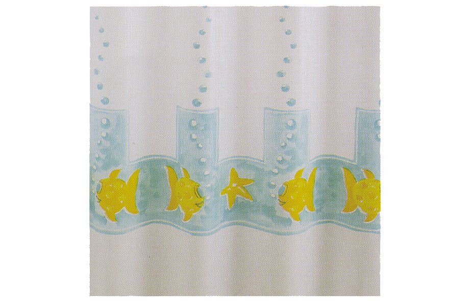Duschvorhang 1 Seite Cm. 120 X 200 Mod. Splash - MEGART