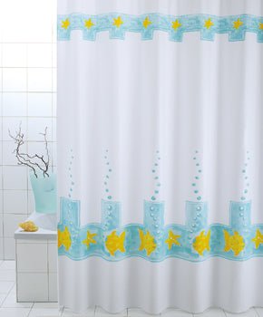 Duschvorhang 1 Seite Cm. 120 X 200 Mod. Splash - MEGART
