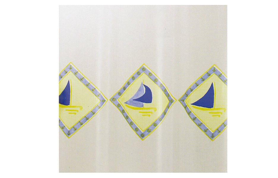 Duschvorhang 1 Seite Cm. 120 X 200 Mod. Orizzonte - MEGART