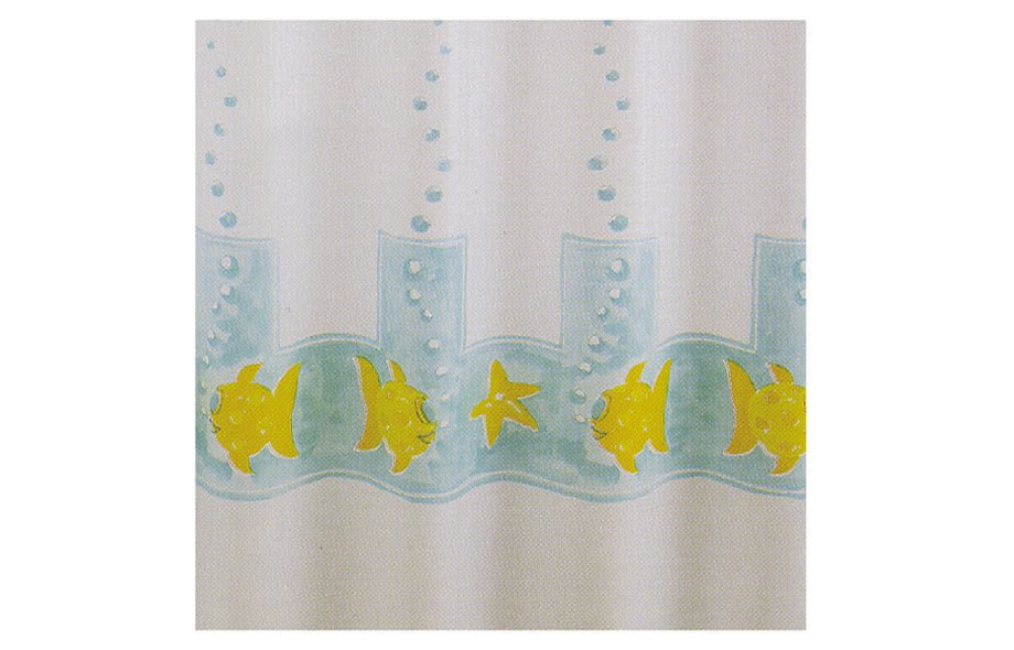 Duschvorhang 2 Seiten Cm. 180 X 200 Mod. Splash - MEGART