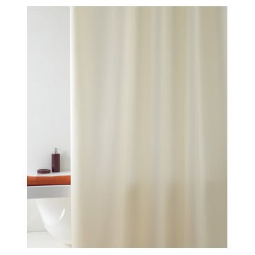 Duschvorhang Zwei - Seitig Aus Stoff Cm. 180 X 200 Mod. Beige - MEGART