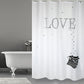 Duschvorhang Aus Polyesterstoff Love - MEGART