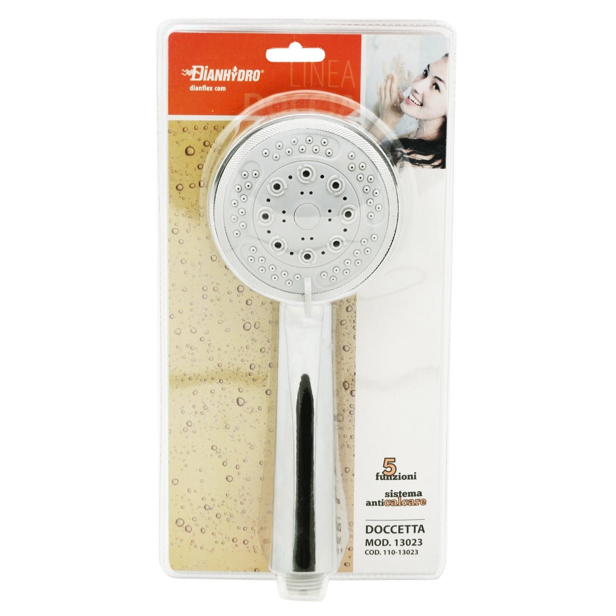 Handbrause 5 Funktionen Mod. 13023 - MEGART