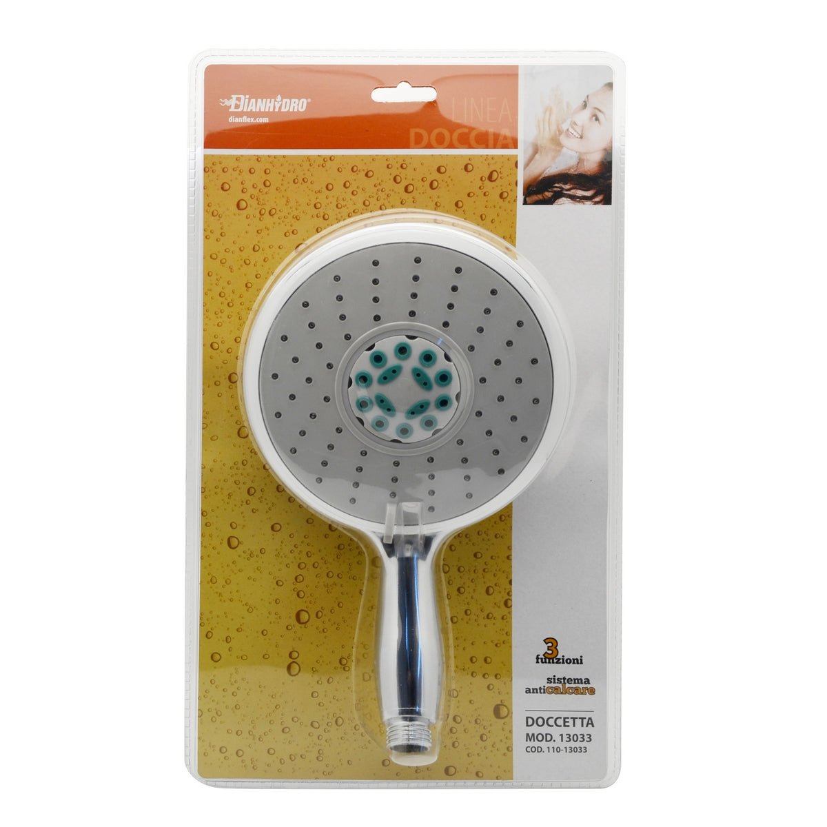 Handbrause 3 Funktionen Mod. 13033 - MEGART