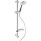 Stahl/Abs Duschset Mod. Palinuro Chrom 5 Strahlarten - MEGART