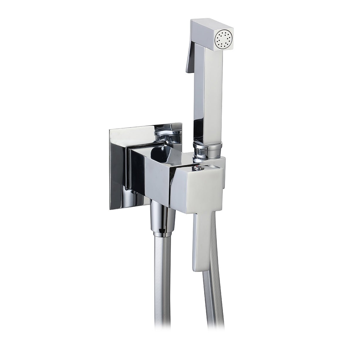 Einbau - Mischbatterie - Set Quadro Mit Shut - Off Und Integrierter Halterung - MEGART