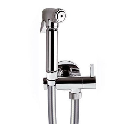Set Mit Wasserbürste + Flexibler Schlauch + Luxus - Messinghalterung - MEGART