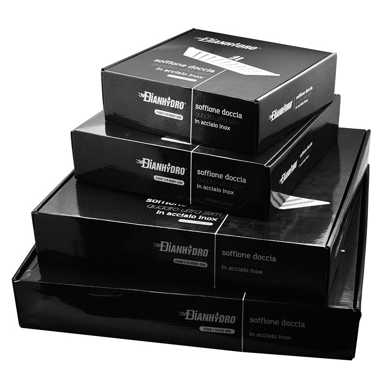 Ultra Slim Quadratische Duschkopf Aus Edelstahl - MEGART
