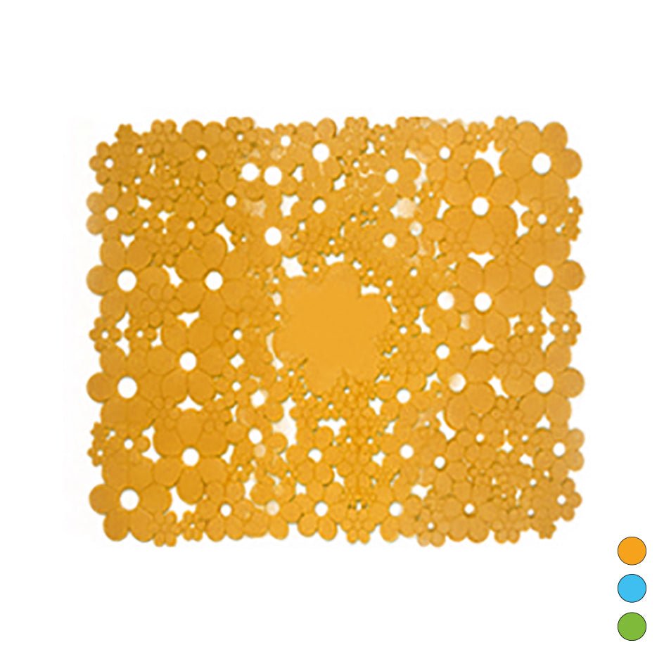 Rutschfester Teppich Mod. Flowers Cm 53 X 53 - MEGART