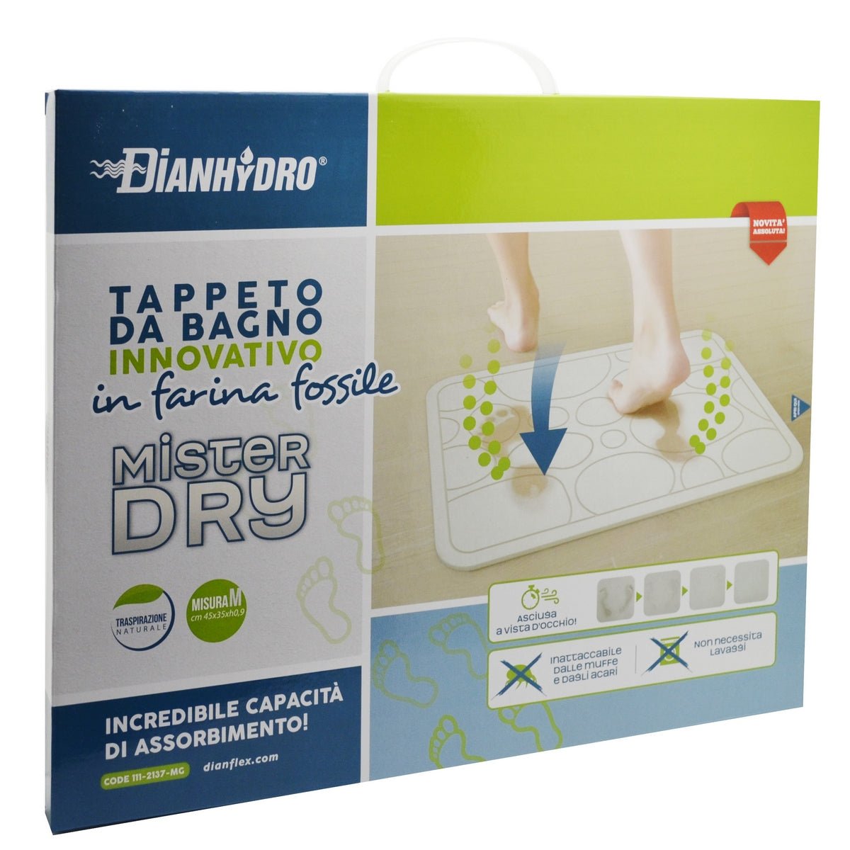 Badematte Mr Dry Muster Blasen - MEGART