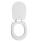 Wc - Sitz Für Toilettenschüssel Aretusa Weiss Mit Verstellbarem Scharnier Form 6 - MEGART