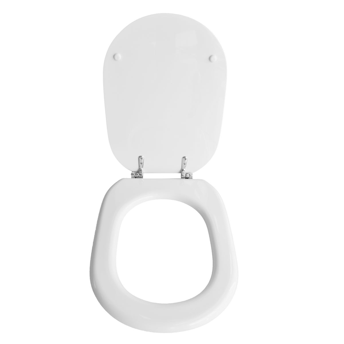 Wc - Sitz Für Toilettenschüssel Belle Epoque Weiss Form 6 - MEGART