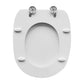 Wc - Sitz Für Faleri Duetto Runde Toilette Weiss Form 6 - MEGART