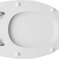 Wc - Sitz Für Flaminia Spin Weiss Form 6 - MEGART