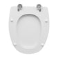 Wc - Sitz Für Flaminia Spin Weiss Form 6 - MEGART