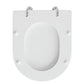 Wc - Sitz Für Globo Toilette Weiss Form 7 Grösse - MEGART