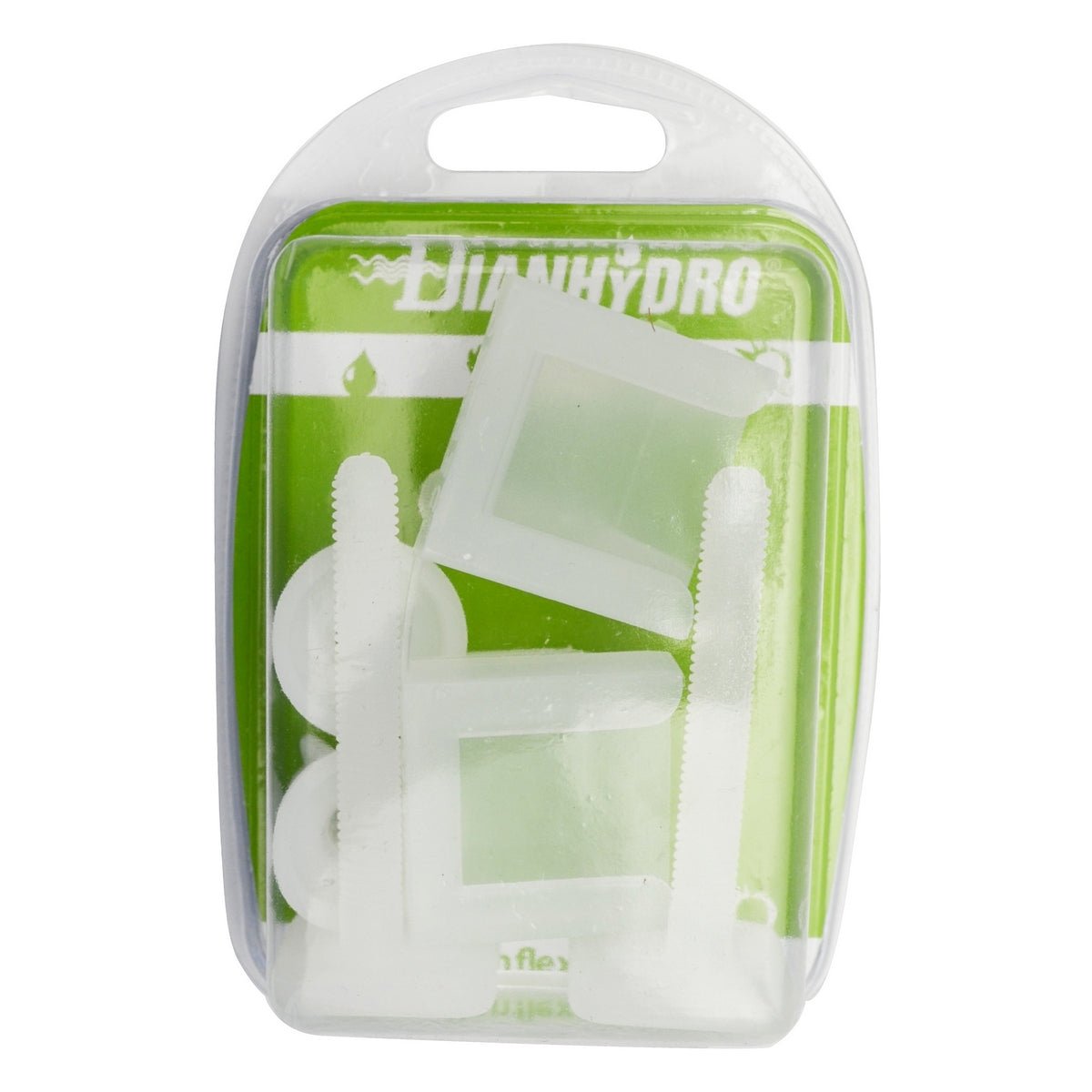 Paar Pvc - Sitzhalterungen Mit Schrauben Aus Kunststoff Blisterpackung - MEGART