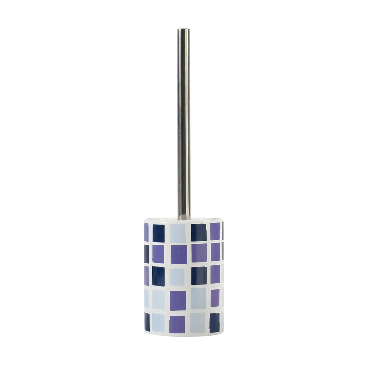 Wc - Bürstenhalter Mit Keramiksockel Mosaiko Blau - MEGART