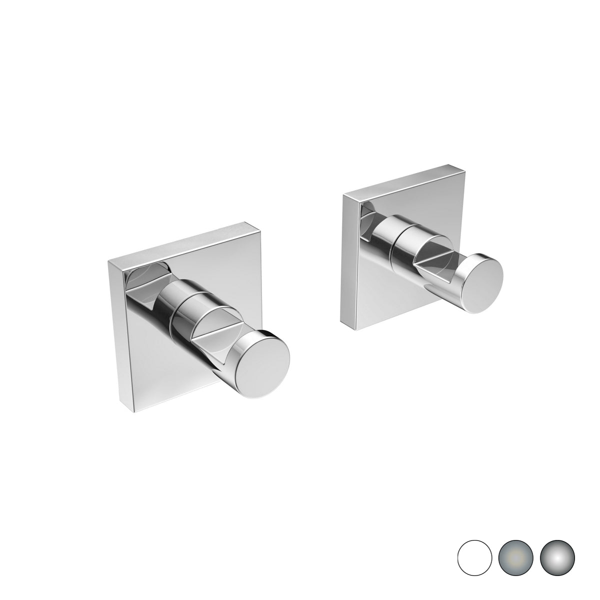 2 Stück Kleiderhaken Mod. Hotel Maison - MEGART