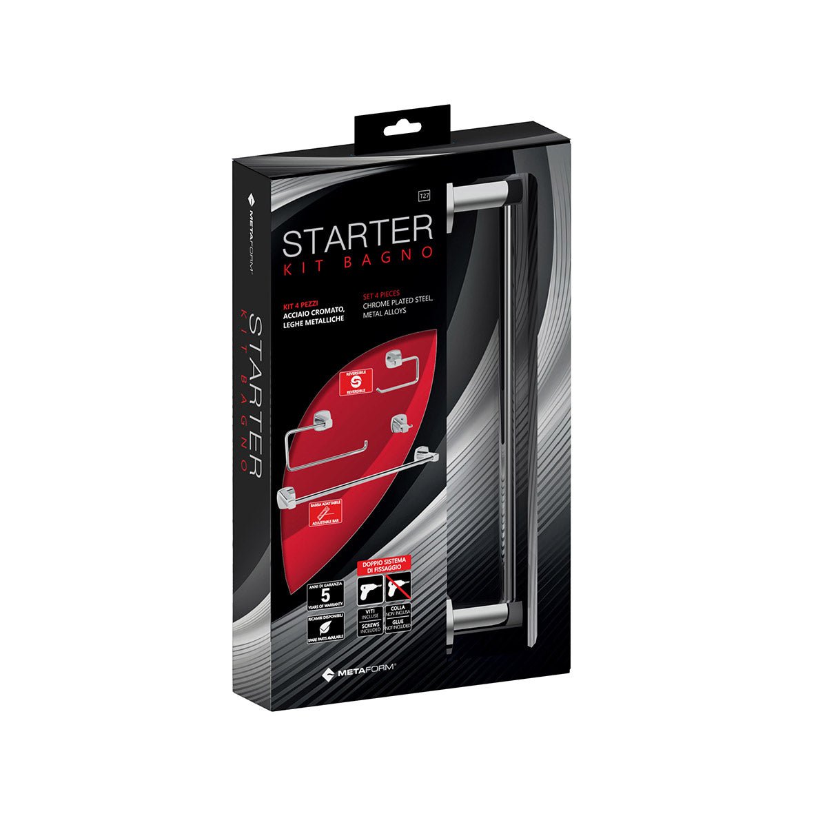 Starter - Badezimmer - Accessoires - SET 4 - TLG - MEGART