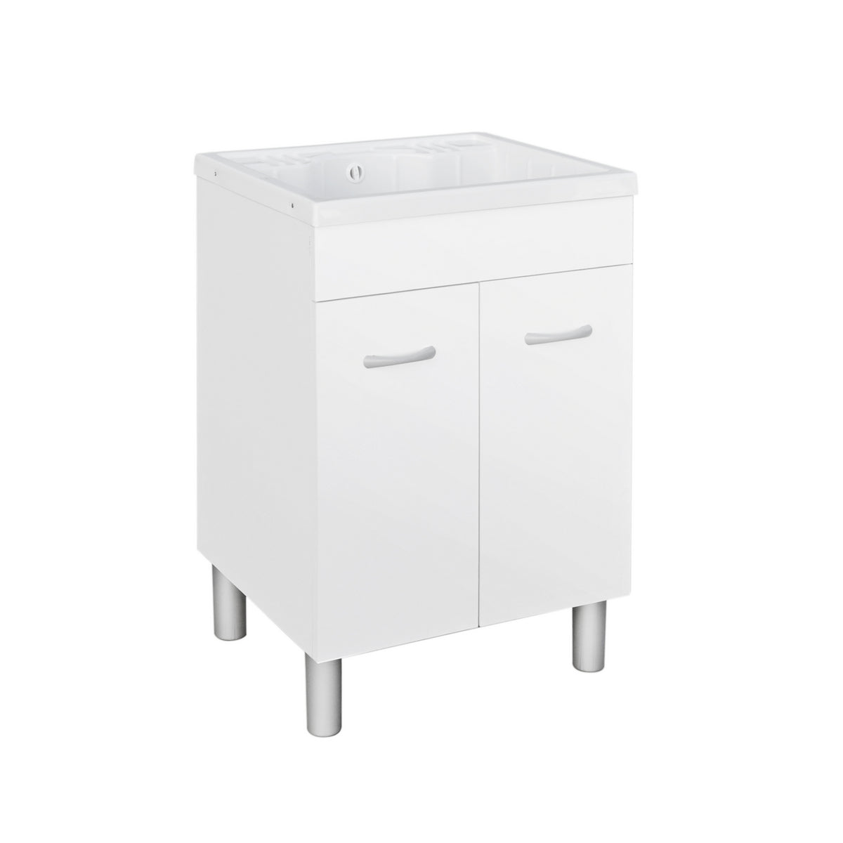 Melamine - Waschtrog mit Unterschrank und Wanne aus ABS - MEGART