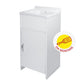 Mobiles MINI - Set Waschtisch aus PVC und Wanne aus Polypropylen (Zu montieren) - MEGART