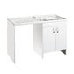 Waschmaschinenschrank mit Wanne - MEGART