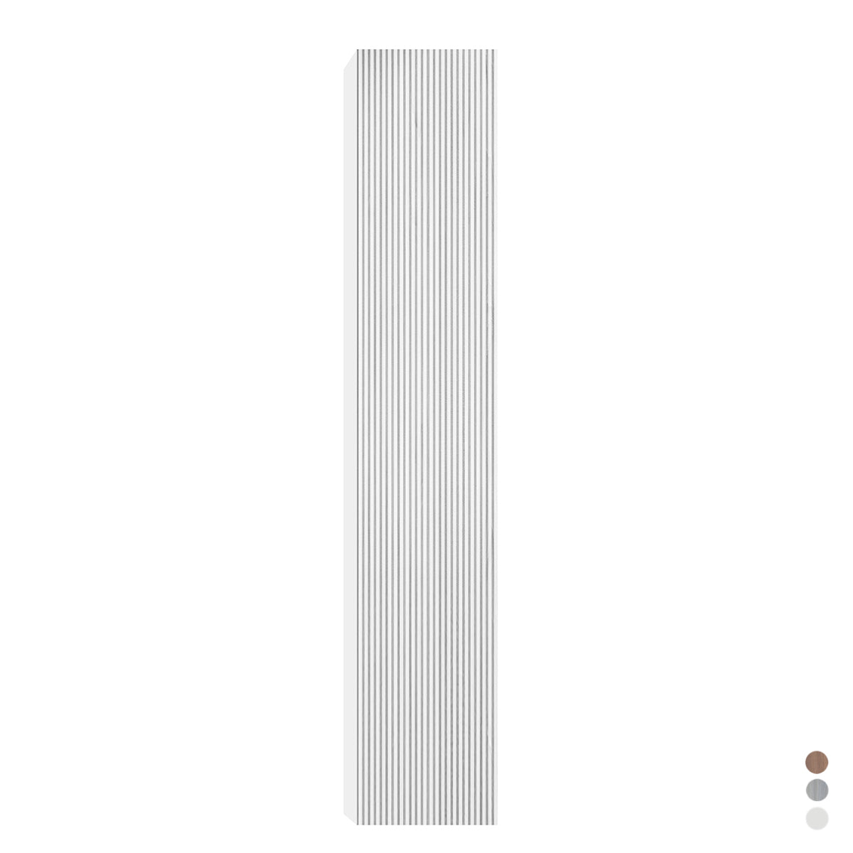 Hängende Badezimmersäule Stick Line gerippt H 150 - MEGART