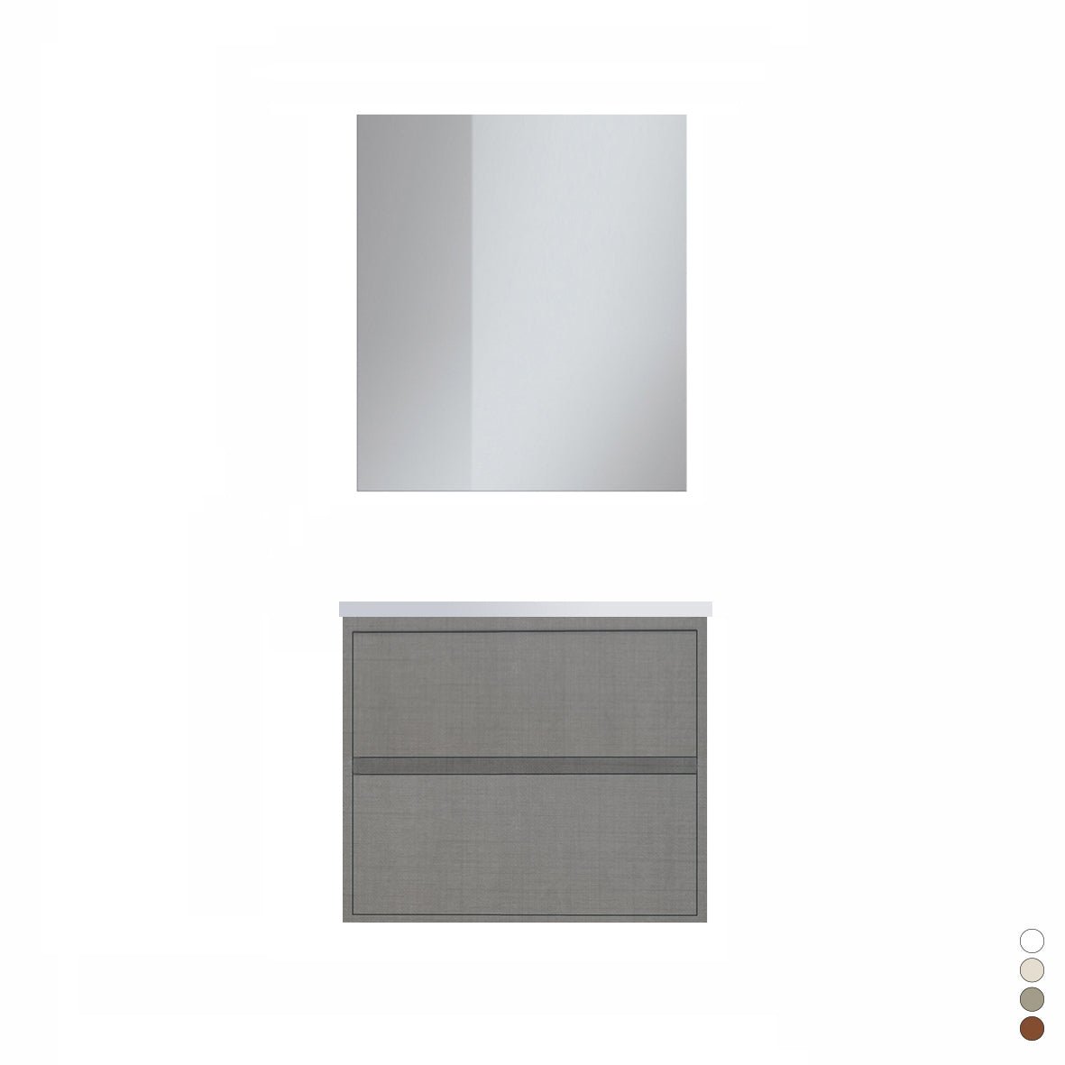 Hängender Badezimmerschrank Linie Elegance L. 70 Cm - MEGART