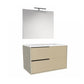 Hängender Badezimmerschrank Mod. Lisboa Konsole L. 100 CM - MEGART