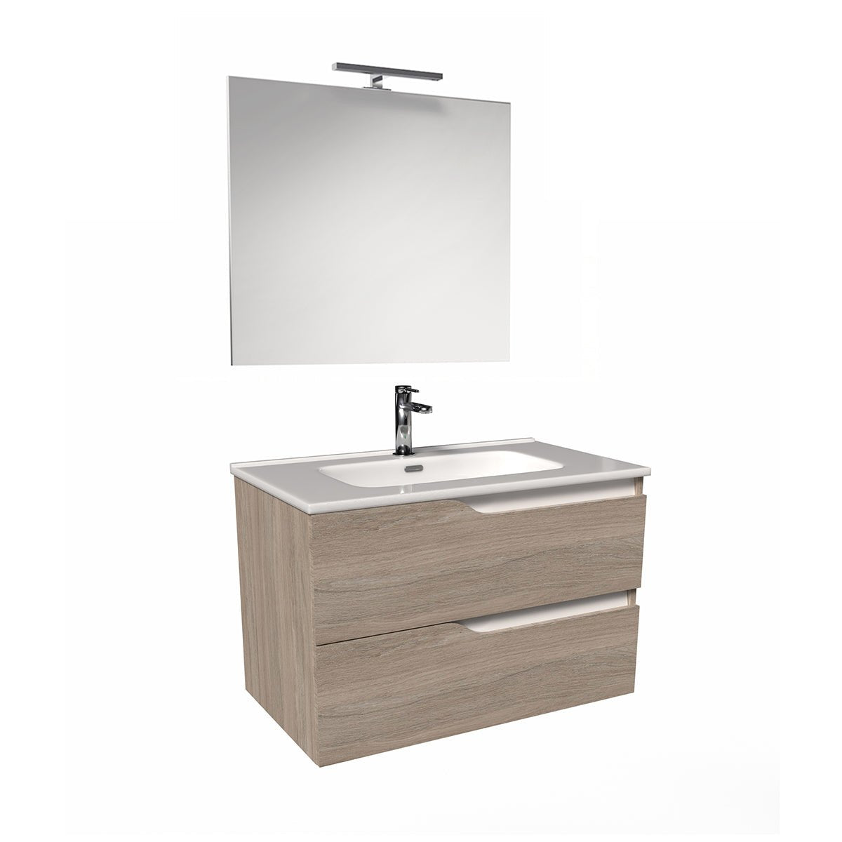 Hängender Badezimmerschrank Mod. Praga L. 80 CM - MEGART