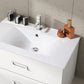 Hängender Badezimmerschrank „Fantasy“ mit Waschbecken und Spiegel 75 cm - MEGART
