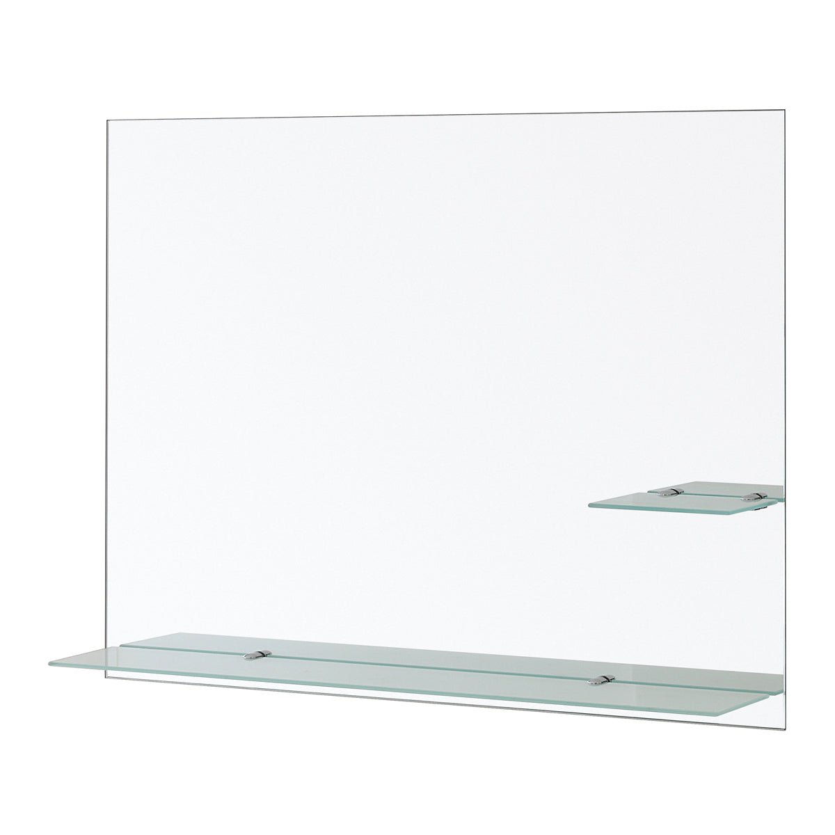 Rechteckiger Spiegel Mit Regalen 80X60 - MEGART
