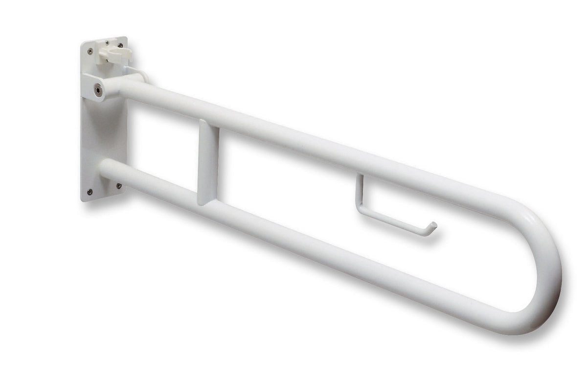 Klappbarer Stützgriff Mit Toilettenpapierhalter - MEGART