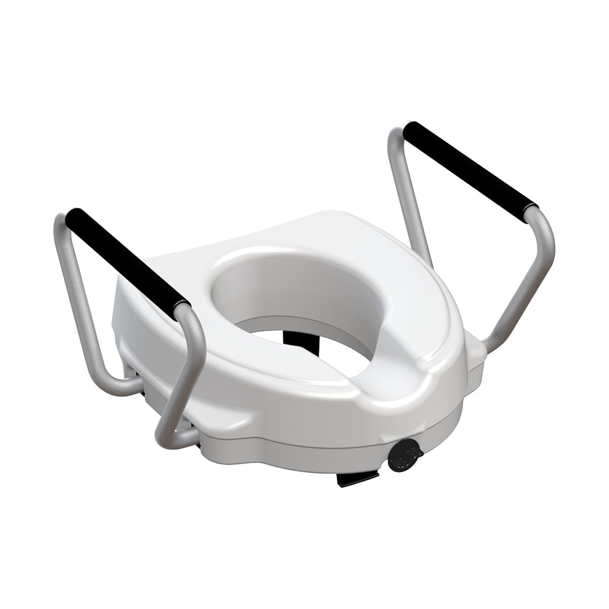 Wc - Sitz H.12 Mit Zentraler Schraubbefestigung Und Festen Armlehnen - MEGART