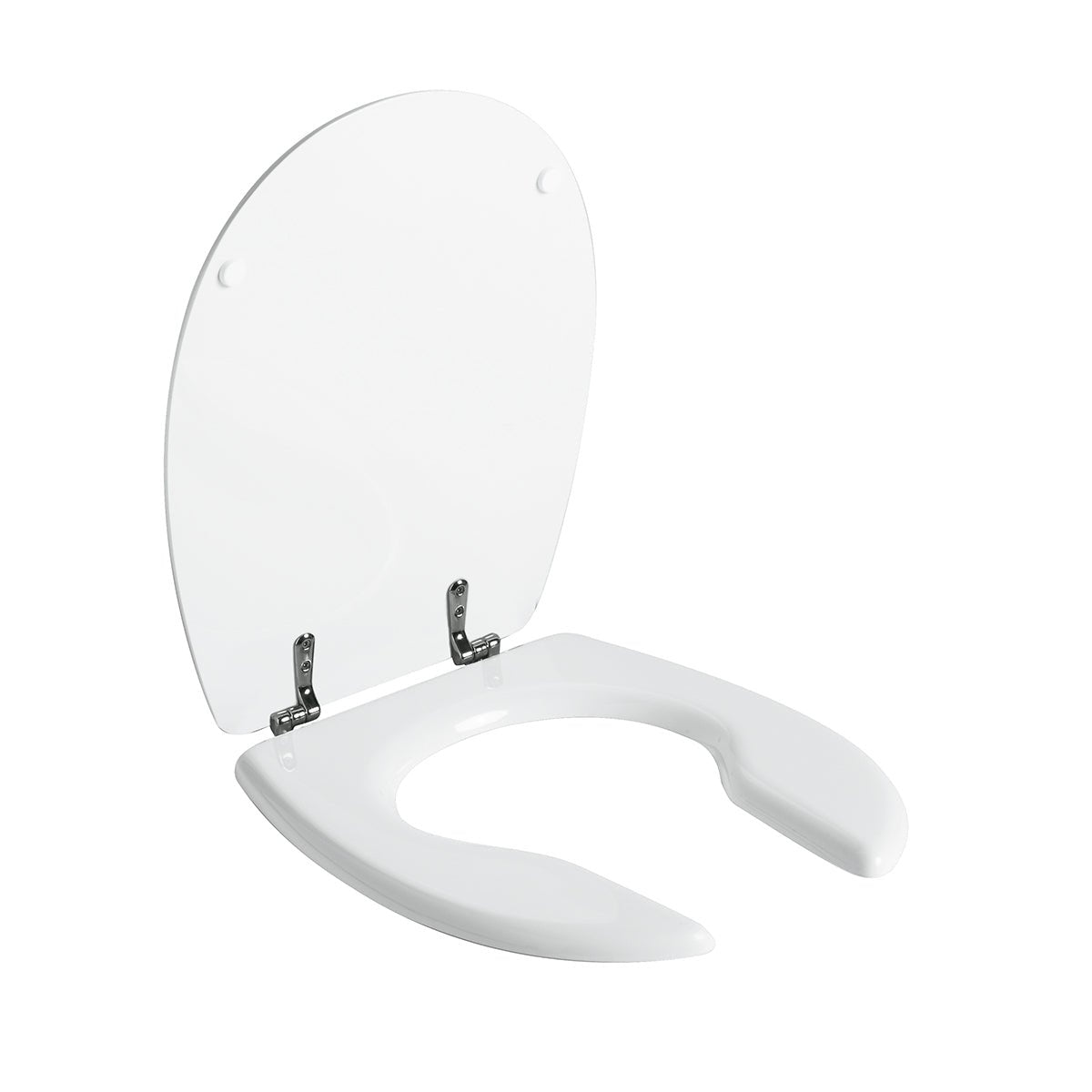 Offenes Mdf - Wc - Sitz In Weiss Für Ausil Line Toilette - MEGART