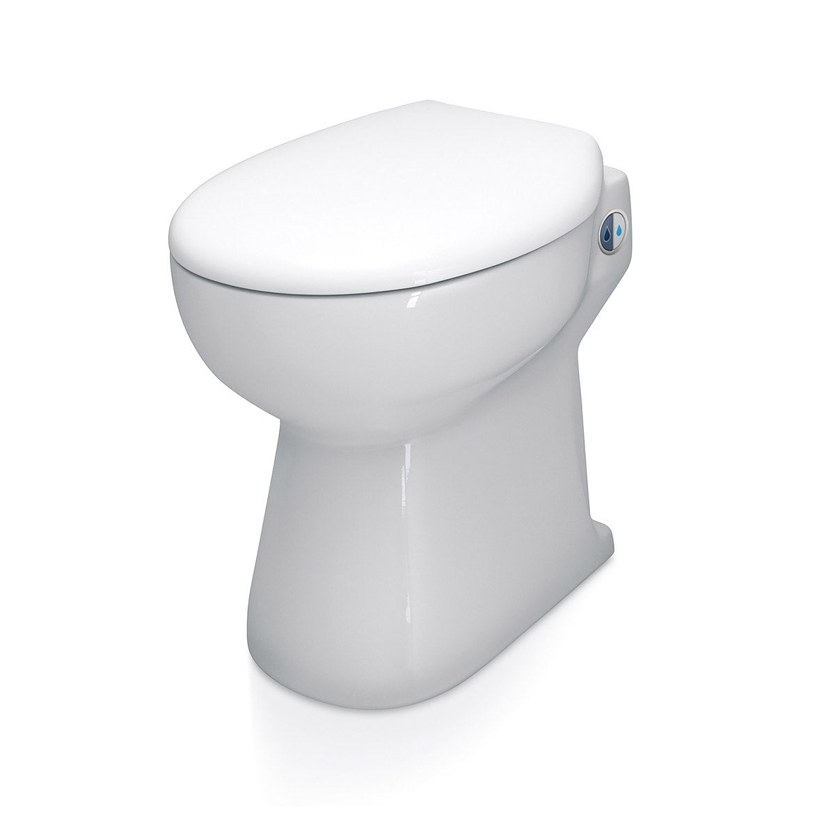 Wc Mit Integriertem Zerkleinerer Watersan Compact1 - MEGART