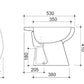 Bidet Eco Champagner - MEGART