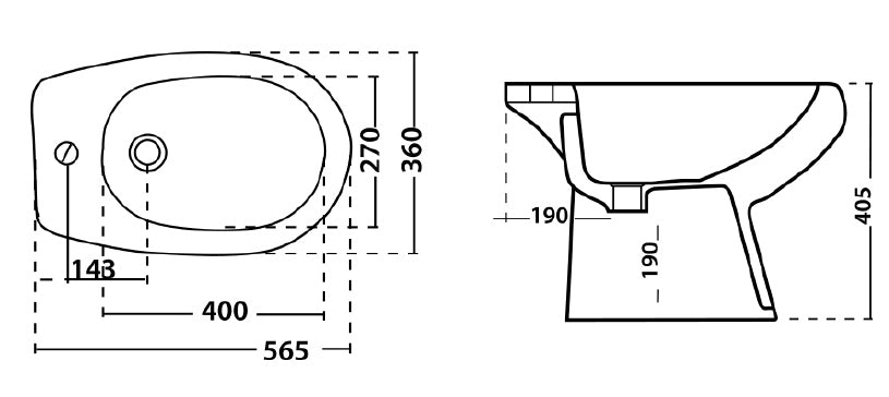Bidet Felce - MEGART
