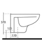 Wandhängendes Bidet Felce - MEGART