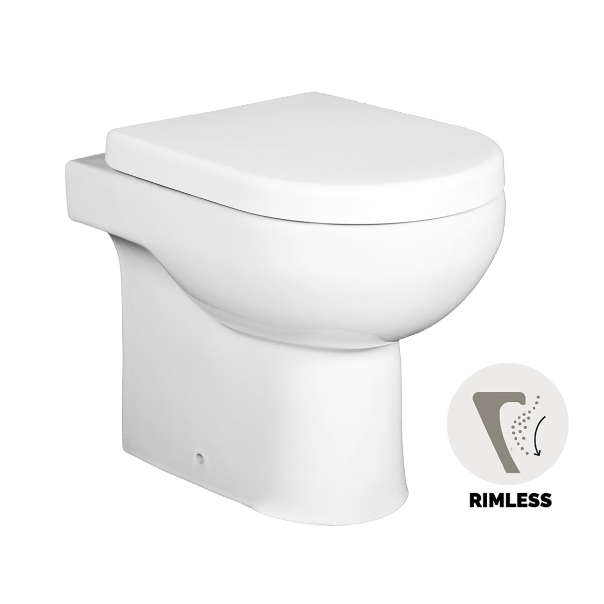 Klio Rimless Wandnahes Wc - Becken - MEGART