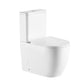 Wandbündiges Monoblock-WC spülrandlos MAGNOLIA - MEGART