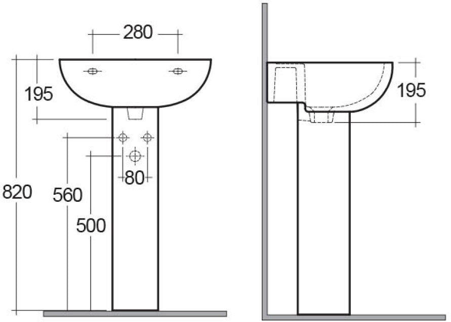 Colonna Compact/Ninfea - MEGART