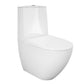 Des Monoblock - WC, wandbündig, Rimless mit versteckter Befestigung - MEGART