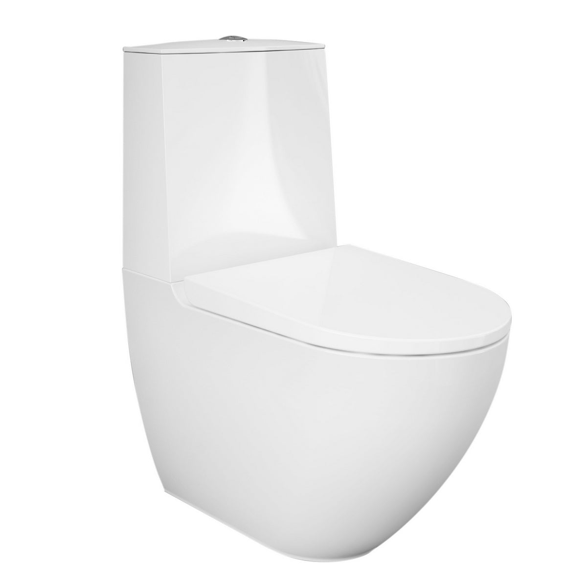 Des Monoblock - WC, wandbündig, Rimless mit versteckter Befestigung - MEGART