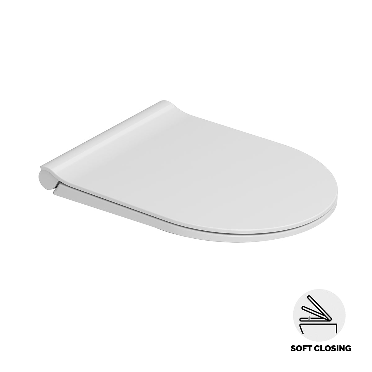 Wc - Sitz Mirto Rund Mit Sanftem Schliessen - MEGART