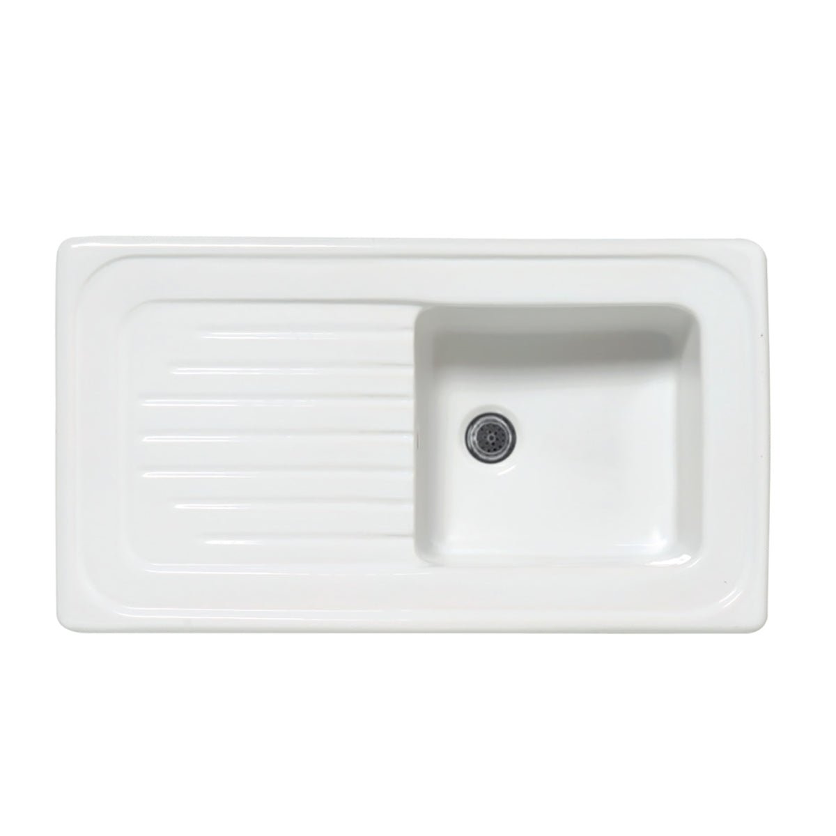 Einbauwaschbecken Aus Keramik Modell C280 Mit 1 Becken 90 X 50 - MEGART